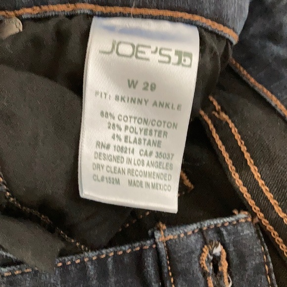 Joe’s Jeans, Skinny Ankle Fit, EUC - Picture 9 of 9
